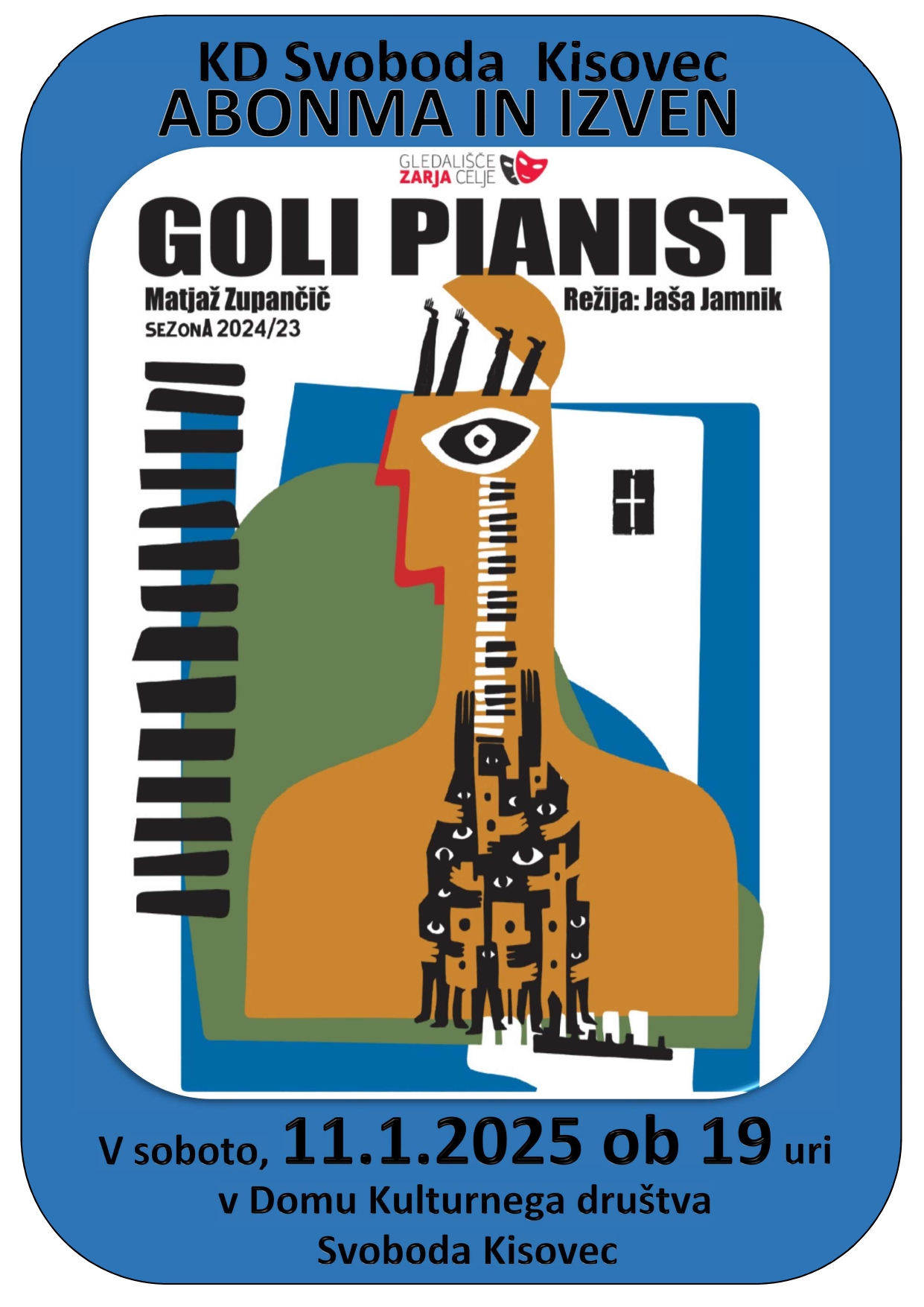 Goli pianist